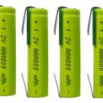 Pilas Recargable Aaa Ni-mh 800mah Ym 4pcs Para Recambio Pack