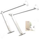 Brazo Bisagra Articulado Soporte Puerta 20cm 1par Izq Y Der