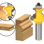 Fresa Madera Ensamble Machimbrado Vástago 1/2 Doble Función