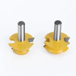 Fresa Madera Espigadora Vástago De 1/2 Tupi 2pcs P Octagono - Imagen 5