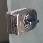 Cerradura Puerta Vidrio De 8 A 12mm Pestillo Vidrio A Vidrio - Imagen 4