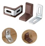 Escuadra Metalica Para Muebles Ocultar Perno,tornillo 8pcs