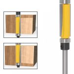 Fresa Madera Copiadora Toma 1/4 Doble Rodamientos 3.8cm 1un