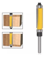 Fresa Madera Copiadora Toma 1/4 Doble Rodamientos 3.8cm 1un