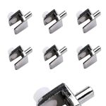 Soporte Repisa Mueble Vidrio C/anti-slip 100 Unidades