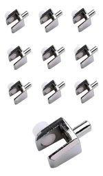 Soporte Repisa Mueble Vidrio C/anti-slip 100 Unidades