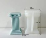 Molde Silicona Velas Y Jabón Columna Romana Modelo 01 - Imagen 2