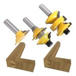 Fresa Madera Puerta Bastago De 1/2 Tupi 3pcs - Imagen 4