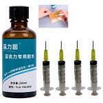 Pegamento Para Acrílico 200ml Adhesivo Transp. Plexiglás