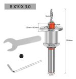 Broca Avellanado Con Tope Y Regulador Altura Brc 3mm 10 Ave - Imagen 2