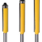 Fresa Madera Copiadora Larga Vástago 8mm 3un Dif Medidas