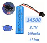 Bateria Recargable 14500 De Litio, 800mah Aa Juguete Rc - Imagen 3