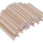 Madera De Balsa 80mm X 3.8 Mm De Diámetro 50un