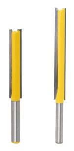 Fresa Recta Madera 2un Toma 1/4 50mm De Corte Y 76mm Corte