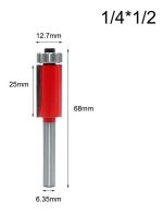 Set 4 Fresas Copiadoras Vastago 1/4 Rod Abajo - Imagen 5