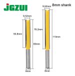 Fresa Recta Madera 2un Toma 8mm 50mm De Corte Y 76mm Corte - Imagen 3