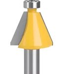 Fresa Madera Copiadora Angulo 22.5° Grados Toma 1/2