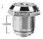 Cerradura Chapa Casillero Guantera Puerta 16mm Max 1un - Imagen 3