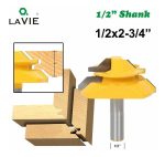 Fresa Madera Ensamble Cajón Machimbrado Vástago 1/2 45° 1 - Imagen 2