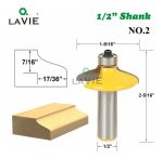 Fresa Madera Moldura Tablero Toma 1/2 Set 4 Pcs - Imagen 3