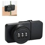 Cerradura Vidrio A Vidrio De 5 A 8mm Con Clave Negra