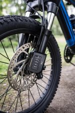 Candado Freno De Disco Con Clave Para Moto O Bicicleta Inox - Imagen 2