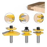 Fresa Madera Puerta Vástago De 1/2 Tupi 3pcs Tipo C