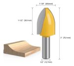 Fresa Madera Moldura Zócalo Marcos Vástago  1/2 x Bala - Imagen 2