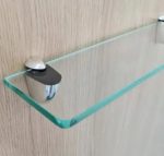 Soporte Repisa Para Vidrio O Madera 3 A 20mm 2u Tucano - Imagen 7