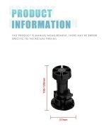 Patas Mueble Cocina Zócalo Regulable Ajustable 10 A 12cm 4pc - Imagen 3