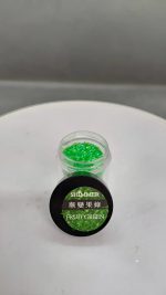 Glitter Verde Frutal Para Resina Uñas Llaveros Aros Pigmento