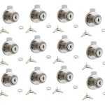 Cerradura O Chapa Cajón Tipo Redonda Cilindro 19mm 12un