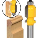 Fresa Madera Moldura Doble Zócalo Marcos Vástago  1/2  X 35mm