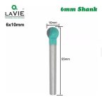 Fresa Madera Redonda Bola Toma 6mm X 10mm - Imagen 2