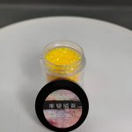 Glitter Naranjo Para Resina Uñas Llaveros Aros Pigmento