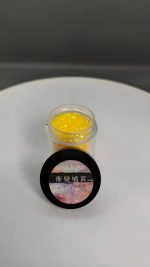 Glitter Naranjo Para Resina Uñas Llaveros Aros Pigmento