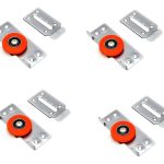 Kit Corredera Closet Counter Alto Trafico 2p Guia Sup Regul