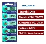 5x Baterias Sr927/w/sw Sony Pila Oxido Plata 1.55v Original - Imagen 5