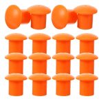 Protector Plastico Para Punta De Fierro De 10 A 30mm 25pcs - Imagen 4