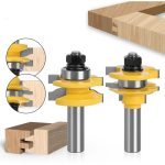 Fresa Madera Ventana Vástago De 1/2 Tupi 2pcs Puerta