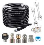 Manguera 40mt Destape Cañerias Multimarca Toma 1/4 + Acceso