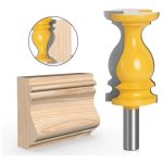 Fresa Madera Moldura Zócalo Marcos Vástago  1/2 x 3112