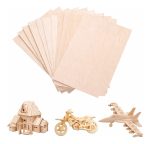 Madera De Balsa 500mm X80mm X6mm 3 Un