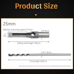 Broca Para Agujeros Cuadrados Hss 25mm - Imagen 2