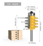 Fresa Madera Espigadora Machimbrado Vástago 1/4 X 38.1 - Imagen 2