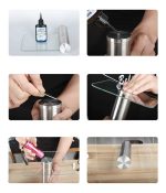 Pegamento Uv Adhesivo Para Cristal 50ml Vitrinas Exhibición - Imagen 4