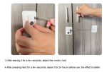 Cerradura Seguridad Para Bebés Autoadhesiva Con Llave Mueble - Imagen 6