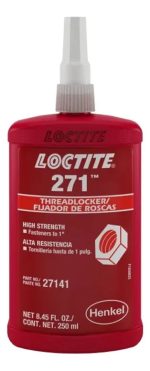 Loctite 271 Traba Perno Rojo 250ml Viscosidad: 400/600
