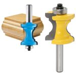 Fresa Madera Moldura Mesa Baranda Vástago 1/4 1pcs