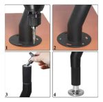 Patas Mueble Mesa Escritorio 4 Unidades 72.5cm - Imagen 5